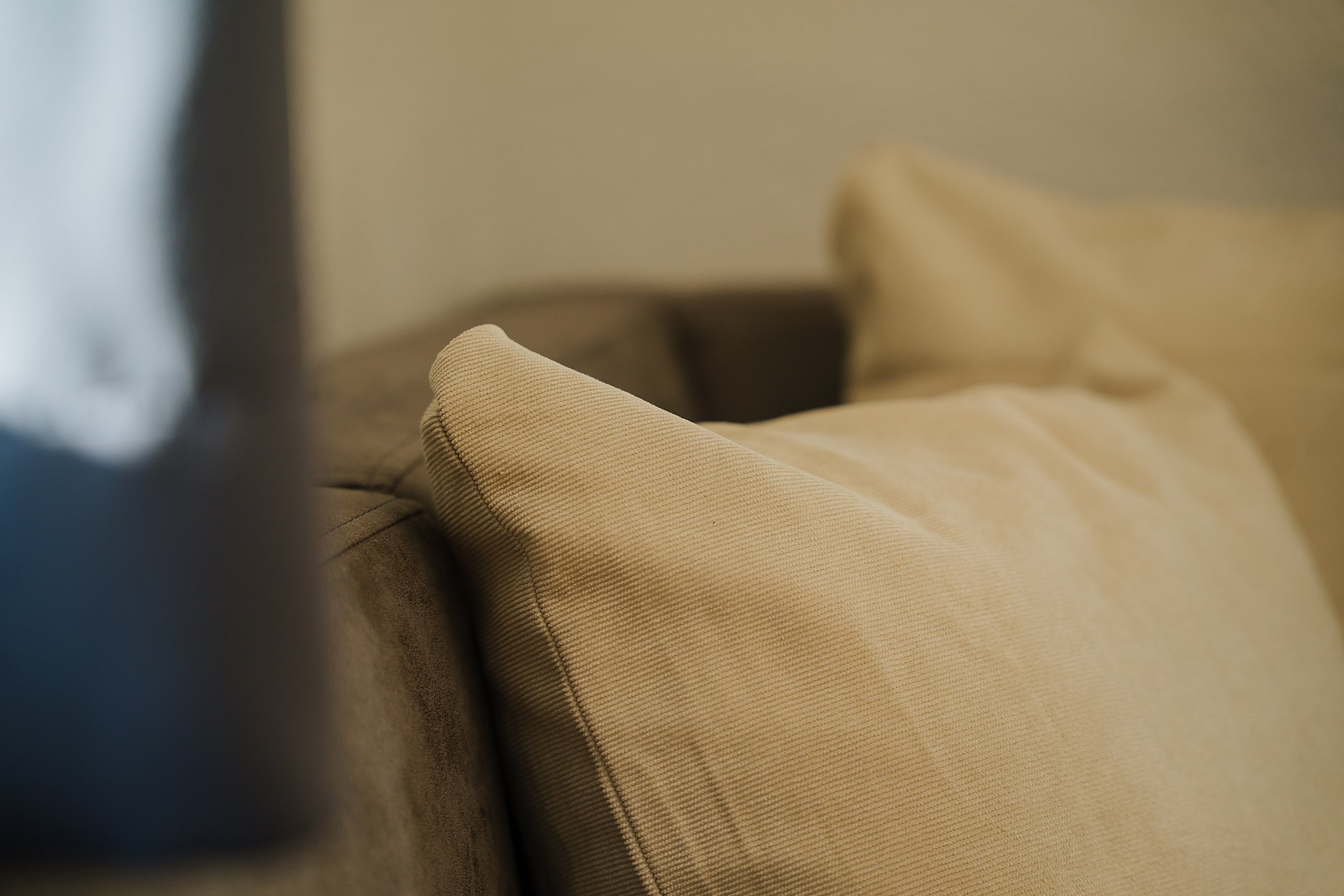 Gemütliche Sofaecke im Wohnbereich