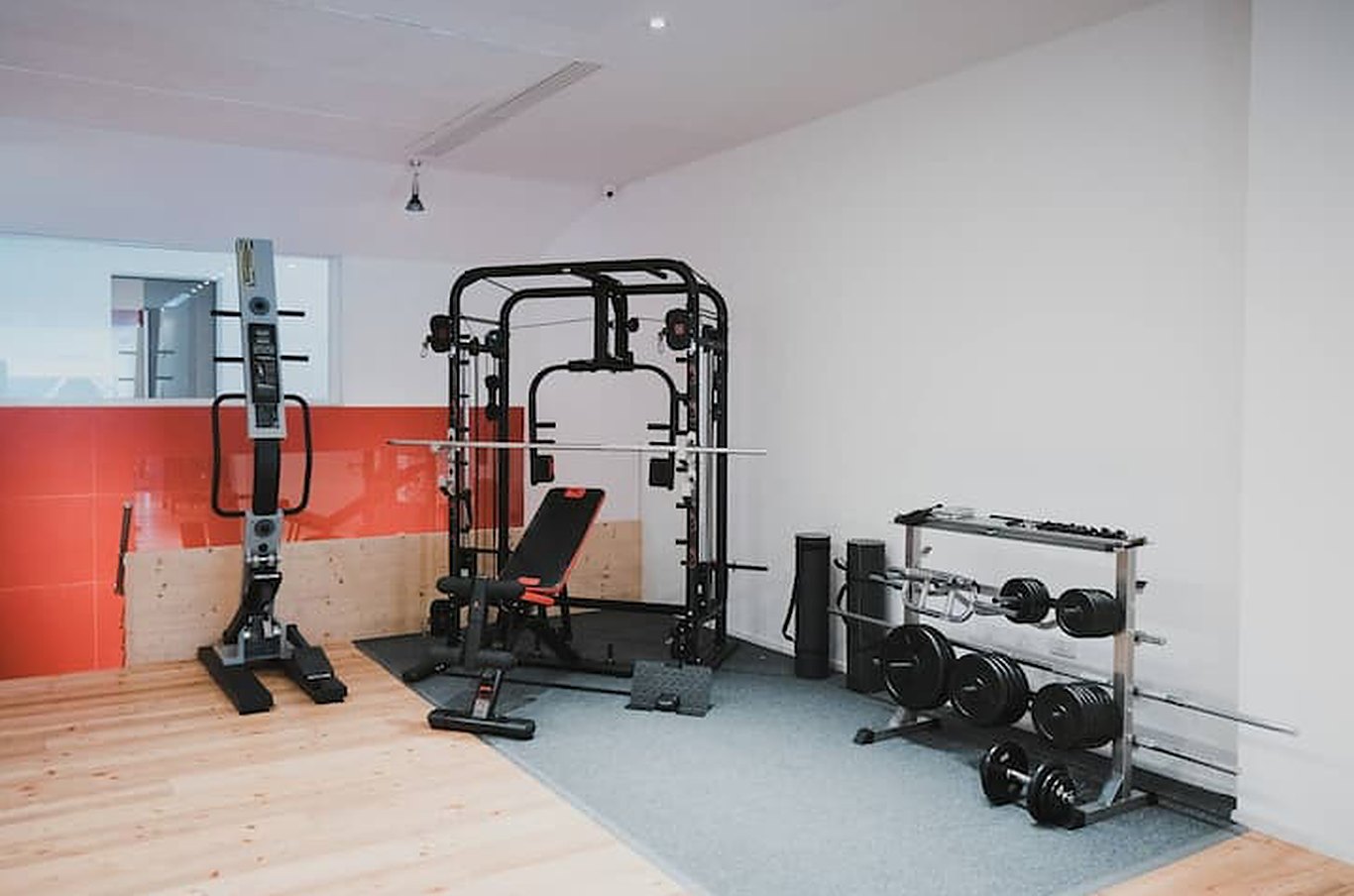 Fitnessbereich im Haus